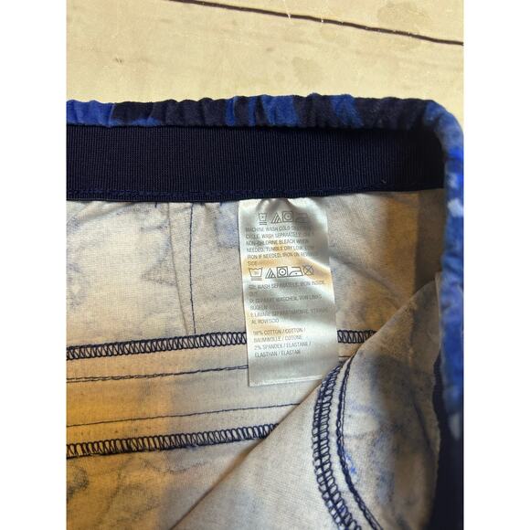 isaacmizrahilive Blue Floral 12 Petite Dress Pants Cottagecore - Picture 6 of 10